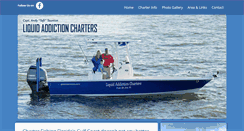 Desktop Screenshot of liquidaddictioncharters.com